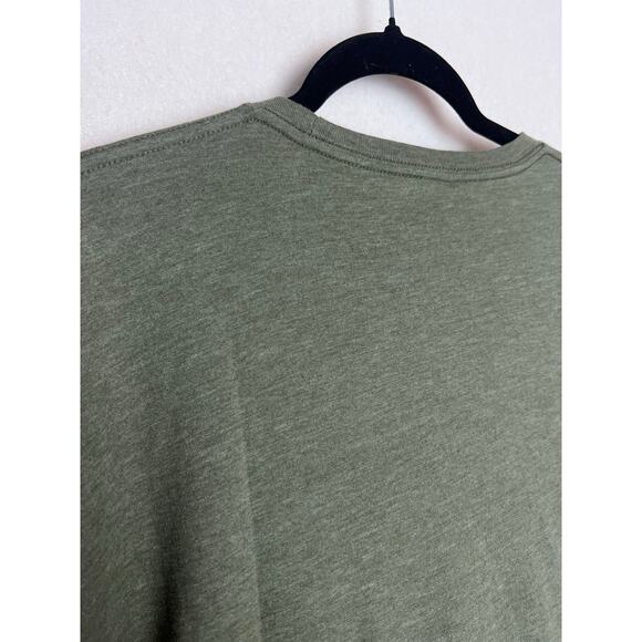 Volcom Men's Green Short Sleeve Graphic Crewneck Cotton Polyester Size XL - Picture 4 of 5